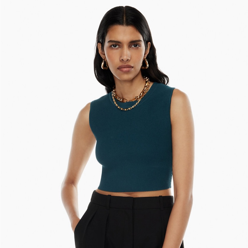 NWT Aritzia Babaton Sculpt Knit Muscle Tank